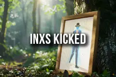 INXS Kicked Show Logo