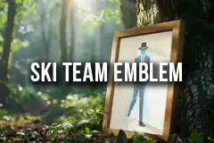 Ski Team Emblem